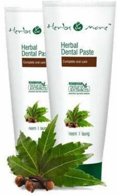 HERBS & MORE Ayurveda, Herbal Dental Paste - 125*2 G Toothpaste (250 g, Pack of 2) Toothpaste(250 g, Pack of 2)