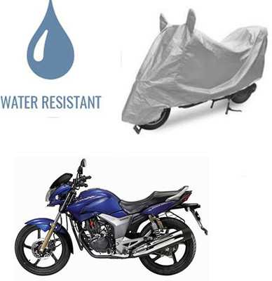 Atulit enterprises Waterproof Two Wheeler Cover for Hero(CBZ TYPE 1, Silver)
