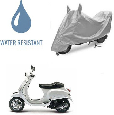 RPSENTTERPR Waterproof Two Wheeler Cover for Piaggio(Piaggio Vespa, Silver)