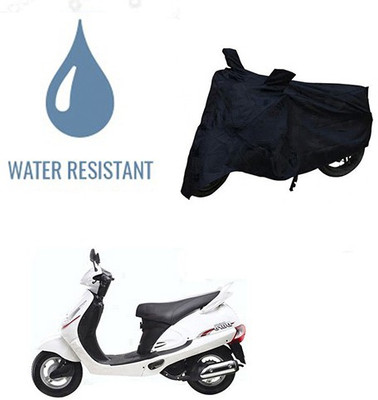 Atulit enterprises Waterproof Two Wheeler Cover for Mahindra(Rodeo, Black)