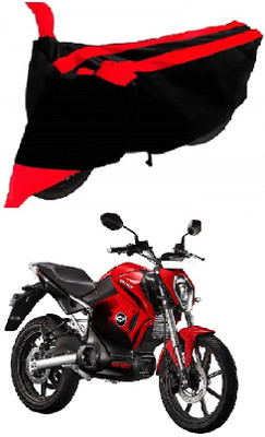 THE REAL ARV Waterproof Two Wheeler Cover for Revolt(RV 400, Red)