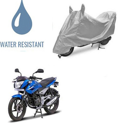 RPSENTTERPR Waterproof Two Wheeler Cover for Bajaj(XCD 125cc, Silver)