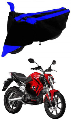 THE REAL ARV Waterproof Two Wheeler Cover for Revolt(RV 400, Blue)