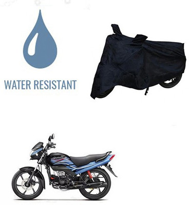 RPSENTTERPR Waterproof Two Wheeler Cover for Honda(Passion Pro, Black)