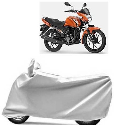 PRPaccessories Waterproof Two Wheeler Cover for Suzuki(Sling Shot, Silver)