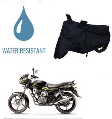 RPSENTTERPR Waterproof Two Wheeler Cover for Bajaj(Discover 100 DTS-i, Black)