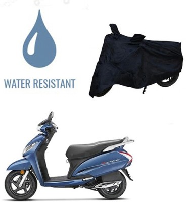 Atulit enterprises Waterproof Two Wheeler Cover for Honda(Activa 125, Black)