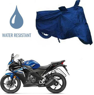 RPSENTTERPR Waterproof Two Wheeler Cover for Honda(CBR 150R, Blue)