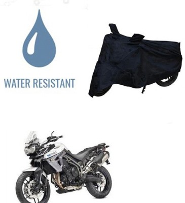 Atulit enterprises Waterproof Two Wheeler Cover for Triumph(Tiger 800 XR, Black)