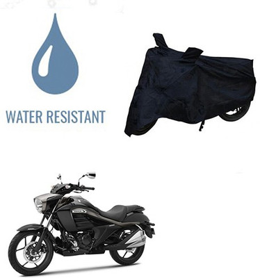 Atulit enterprises Waterproof Two Wheeler Cover for Suzuki(Intruder, Black)