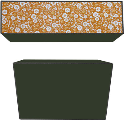 AAVYA UNIQUE FASHION Air Conditioner  Cover(Width: 114.3 cm, Yellow,White)