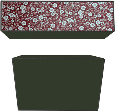 AAVYA UNIQUE FASHION Air Conditioner  Cover(Width: 114.3 cm, Whiteflower)