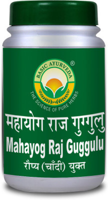 Basic Ayurveda Mahayog Raj Guggulu Chandi Yukt(Pack of 3, 90 Tablets)