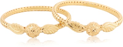 Bhagya Lakshmi Alloy Gold-plated Bangle Set