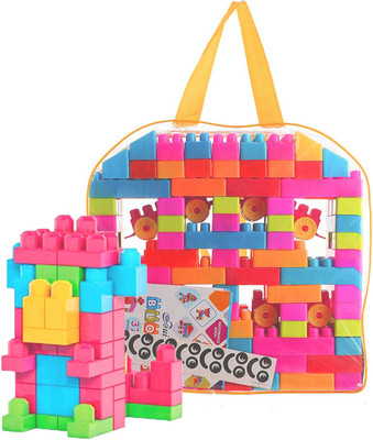 BOZICA 2021 TOP SELLING Expert Building Blocks 100 Pcs Creative Learning Toy /Educational Toy/ For Kids Puzzle Toy Assembling Building Unbreakable Toy Set(Yellow)