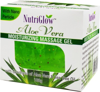 NutriGlow Aloe Vera Moisturizing Massage Gel 100gm(100 g)