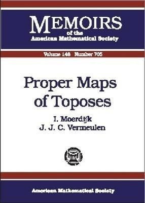 Proper Maps of Toposes(English, Paperback, American Mathematical Society)