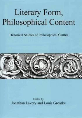 Literary Form, Philosophical Content(English, Microfilm, unknown)