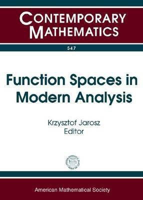 Function Spaces in Modern Analysis(English, Paperback, unknown)