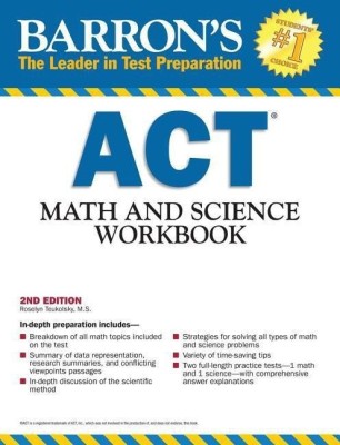 ACT Math and Science Workbook(English, Paperback, Teukolsky Roselyn)