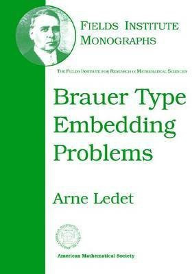 Brauer Type Embedding Problems(English, Hardcover, unknown)