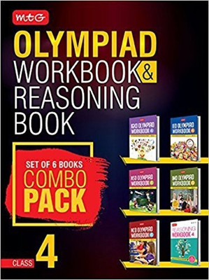 Class 4 Work Book & Reasoning Book Combo for Nso-Imo-Ieo-NCO-Igko (2018-19)(English, Paperback, unknown)