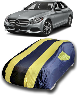 KUSHWAHA Car Cover For Mercedes Benz C-Class (With Mirror Pockets)(Multicolor)
