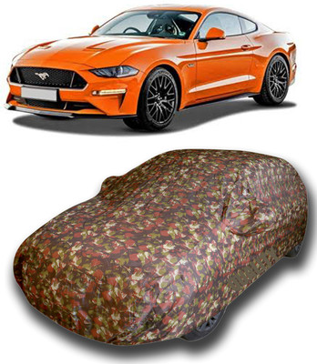 KASHYAP ENTERPRISE Car Cover For Ford Mustang Facelift (With Mirror Pockets)(Multicolor)