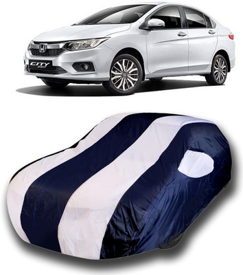 siddharth fashion Car Cover For Honda City ZX (With Mirror Pockets)(Multicolor)