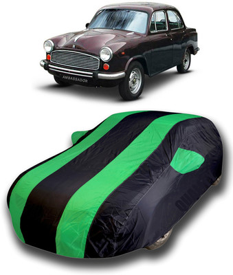 KASHYAP FASHION WORLD Car Cover For HM Ambassador (With Mirror Pockets)(Multicolor)