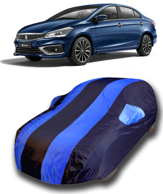 KUSHWAHA Car Cover For Maruti Suzuki Ciaz (With Mirror Pockets)(Multicolor)