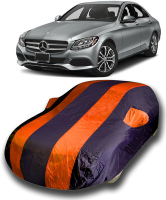 KUSHWAHA Car Cover For Mercedes Benz C-Class (With Mirror Pockets)(Multicolor)