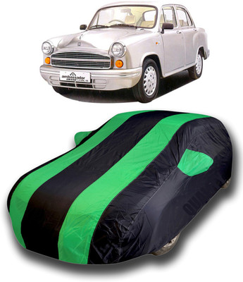 siddharth fashion Car Cover For HM Ambassador MPFi (With Mirror Pockets)(Multicolor)