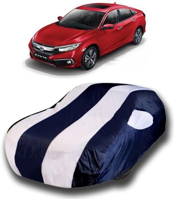 siddharth fashion Car Cover For Honda Civic (With Mirror Pockets)(Multicolor)