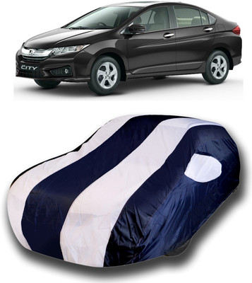 KUSHWAHA Car Cover For Honda City i-Vtec (With Mirror Pockets)(Multicolor)