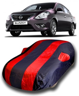 Big Brand Fashion Car Cover For Nissan Sunny (With Mirror Pockets)(Multicolor)