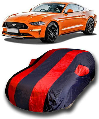 Gavya Car Cover For Ford Mustang Facelift (With Mirror Pockets)(Multicolor)