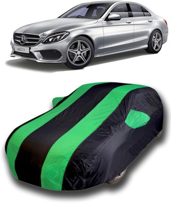 siddharth fashion Car Cover For Mercedes Benz C200 (With Mirror Pockets)(Multicolor)