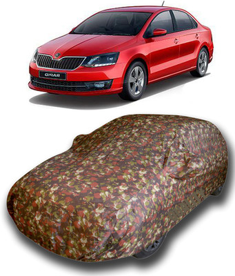 KASHYAP ENTERPRISE Car Cover For Skoda Rapid (With Mirror Pockets)(Multicolor)
