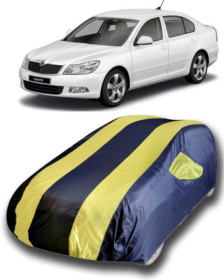 siddharth fashion Car Cover For Skoda Laura (With Mirror Pockets)(Multicolor)