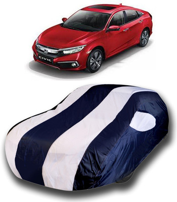 KUSHWAHA Car Cover For Honda Civic (With Mirror Pockets)(Multicolor)