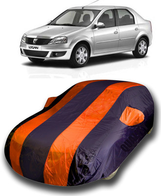 KUSHWAHA Car Cover For Mahindra Logan Edge (With Mirror Pockets)(Multicolor)