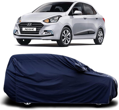 SanginiSang Car Cover For Hyundai Xcent (With Mirror Pockets)(Multicolor)