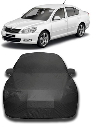 KUSHWAHA Car Cover For Skoda Laura (With Mirror Pockets)(Grey)