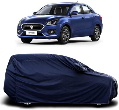 KUSHWAHA Car Cover For Maruti Suzuki Swift Dzire (With Mirror Pockets)(Blue)