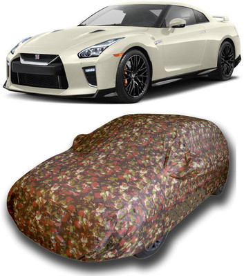 KASHYAP ENTERPRISE Car Cover For Nissan GT-R (With Mirror Pockets)(Multicolor)