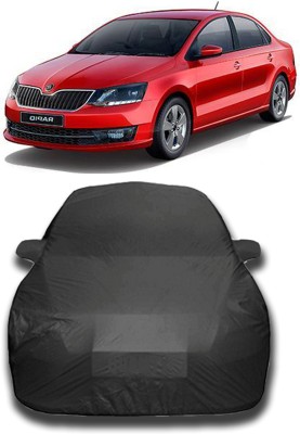 Gavya Car Cover For Skoda Rapid (With Mirror Pockets)(Multicolor)