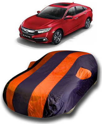 SanginiSang Car Cover For Honda Civic (With Mirror Pockets)(Multicolor)