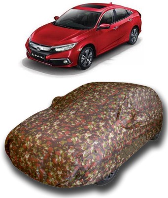 SanginiSang Car Cover For Honda Civic (With Mirror Pockets)(Multicolor)