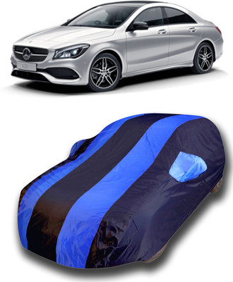 siddharth fashion Car Cover For Mercedes Benz CLA (With Mirror Pockets)(Blue)
